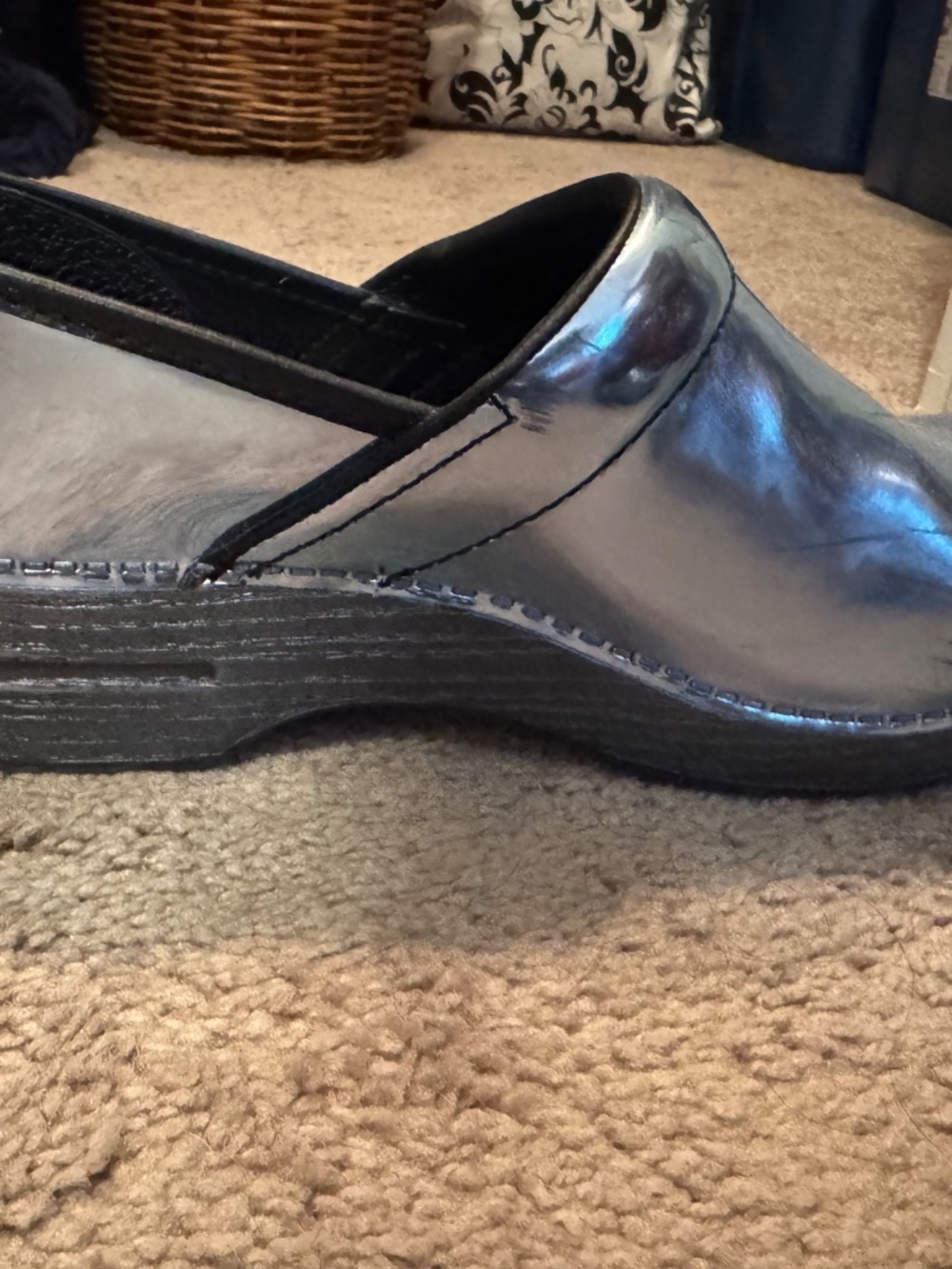 Dansko Professional Clog 41 - light blue metallic - great condition - Picture 10 of 11